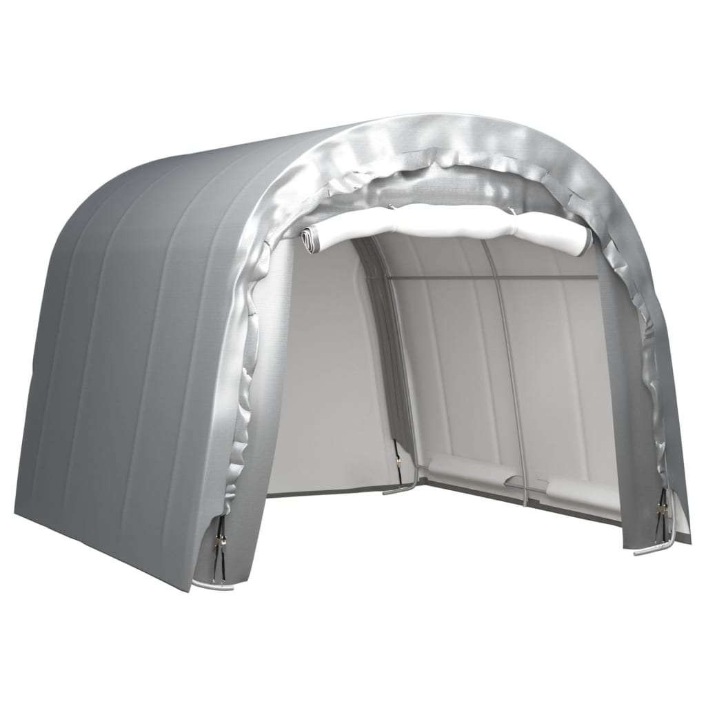 Vidaxl Storage Tente 300x300 cm Gris en acier