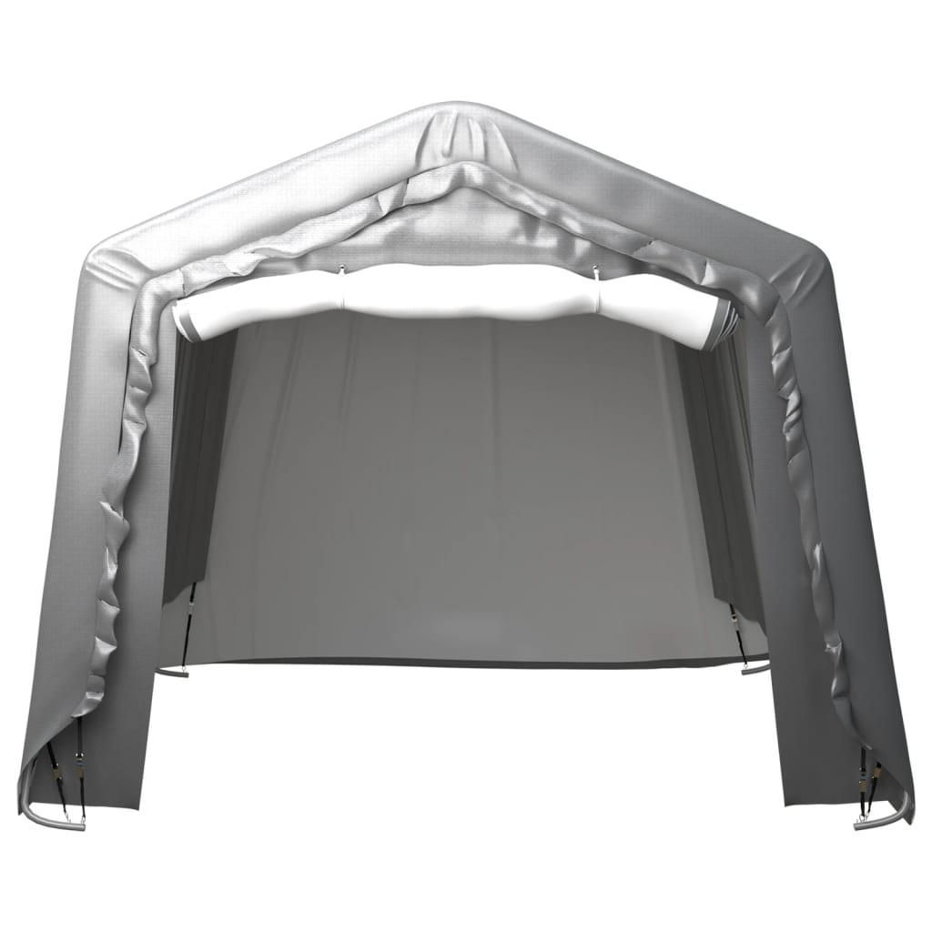 Vidaxl Storage Tente 300x300 cm Gris en acier