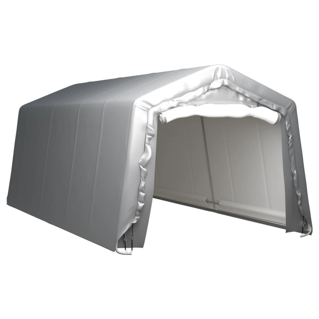 Vidaxl Storage Tente 300x600 cm Gris en acier