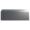 Vidaxl Storage Tente 300x600 cm Gris en acier