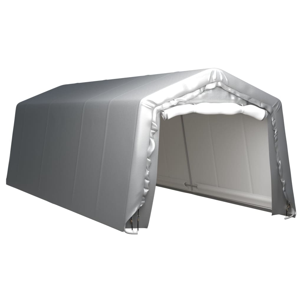 Vidaxl Storage Tente 300x750 cm Gris en acier