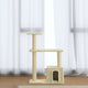 Vidaxl Cat Scratch Post avec sisal Scratch Posts 70 cm Crème -Colored
