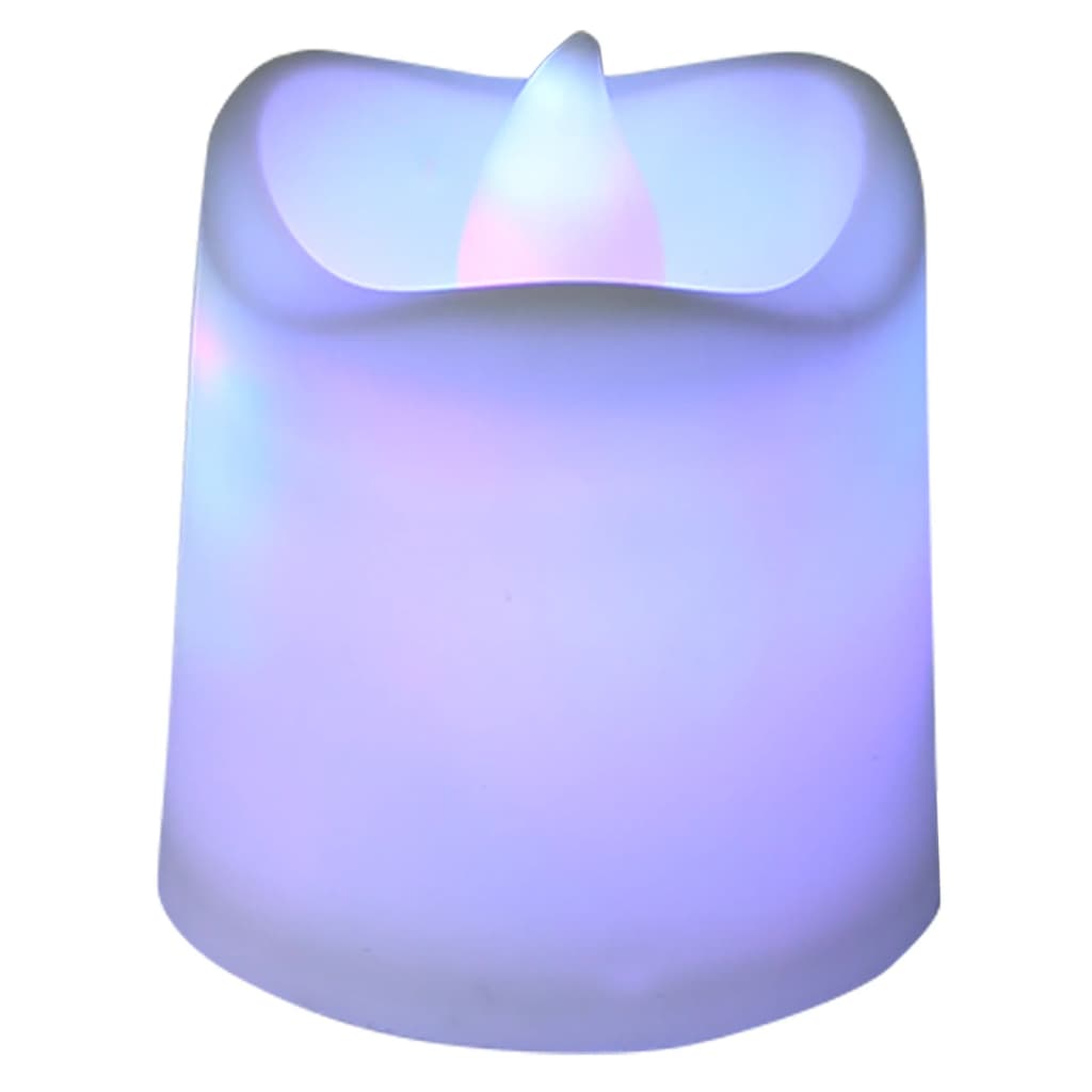 Vidaxl Tealights 12 ST LED sans flamme électrique Multi-Colored