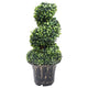 Vidaxx plante artificielle avec pot buis spirale 59 cm vert