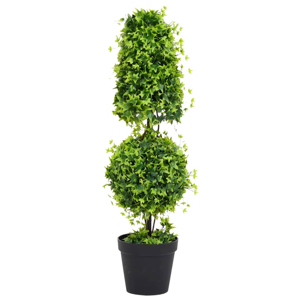 Vidaxl plante artificielle avec du pot bxe 100 cm vert