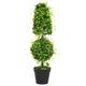 Vidaxl plante artificielle avec du pot bxe 100 cm vert