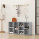 Canapé à chaussures Vidaxl 103x30x54,5 cm