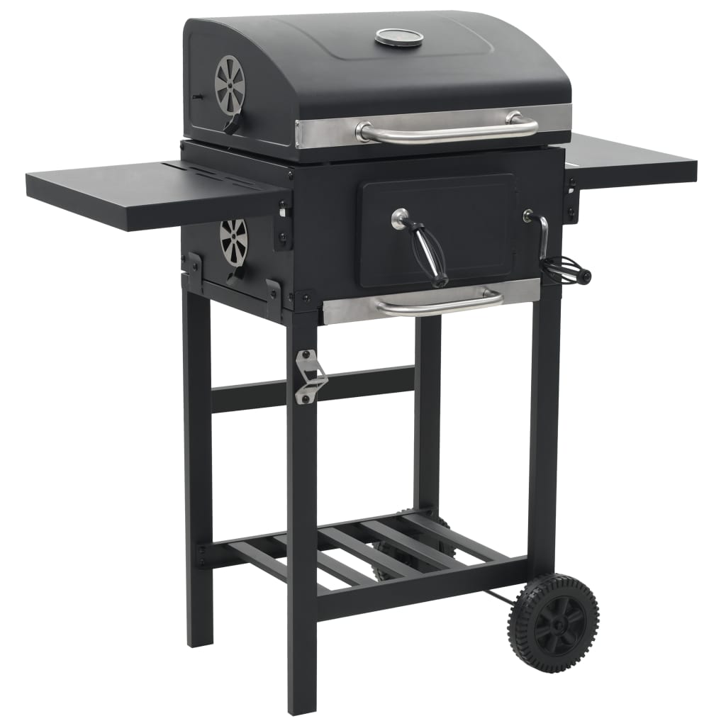Vidaxl Pizza Four et barbecue 3-en-1 noir