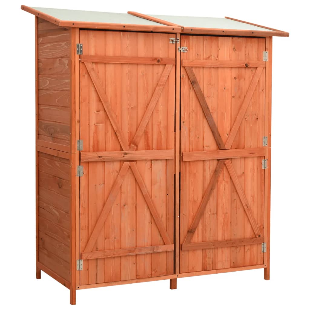 Vidaxl hangar de jardin 136x75x160 cm