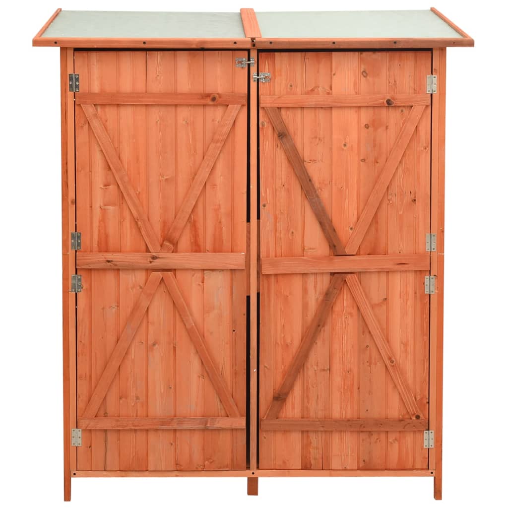 Vidaxl hangar de jardin 136x75x160 cm