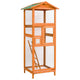 Vidaxl Bird Cage 68x62x166 cm Pinwood solide