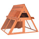 Vidaxl Rabbit Hutch 152x127x109.5 cm Solid Pinewood
