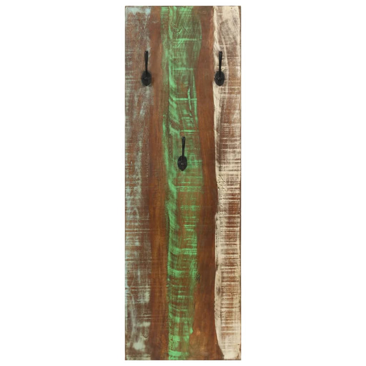 Vidaxl Wall Hood Stells 2 PCS 36x3x110 cm Bois recyclé solide