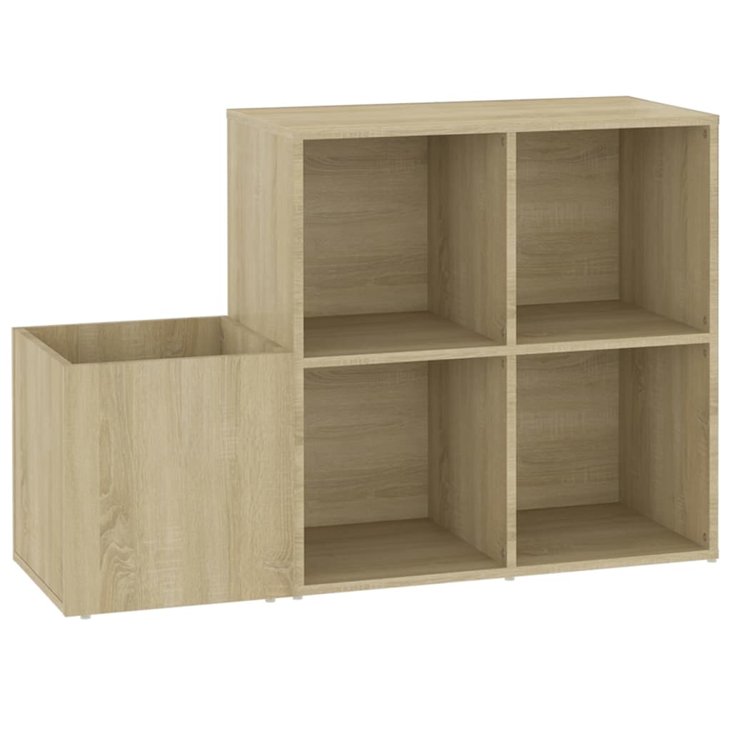 Vidaxl Storage Armoire 105x35.5x70 cm Wood Sonoma Oak coloré