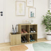 Vidaxl Storage Armoire 105x35.5x70 cm Wood Sonoma Oak coloré