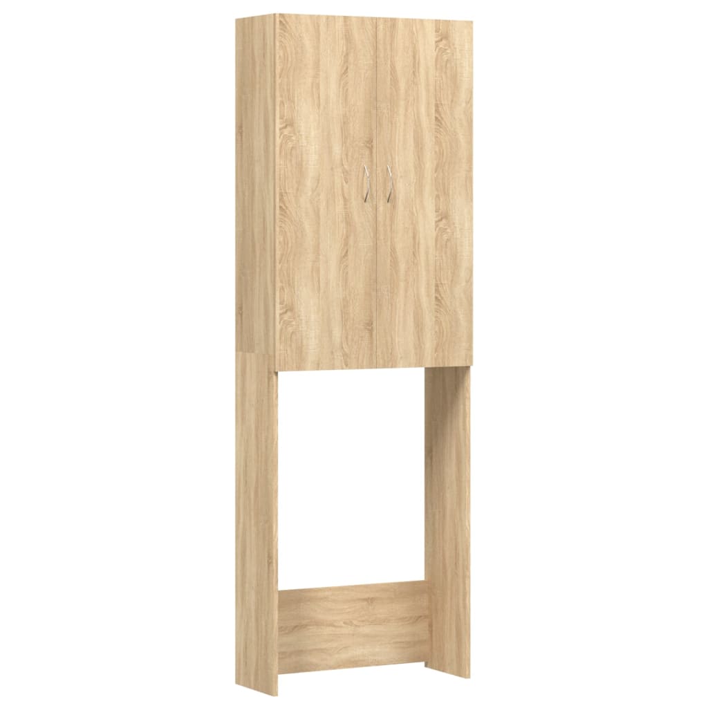 Vidaxx meuble lave-linge 64x25,5x190 cm couleur chêne sonoma