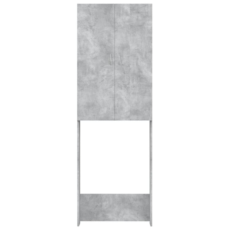 Vidaxx meuble lave-linge 64x25,5x190 cm gris béton