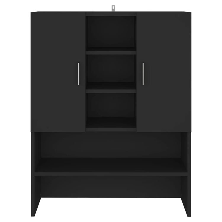 Vidaxl Washing Machine Counboard 70.5x25.5x90 cm noir