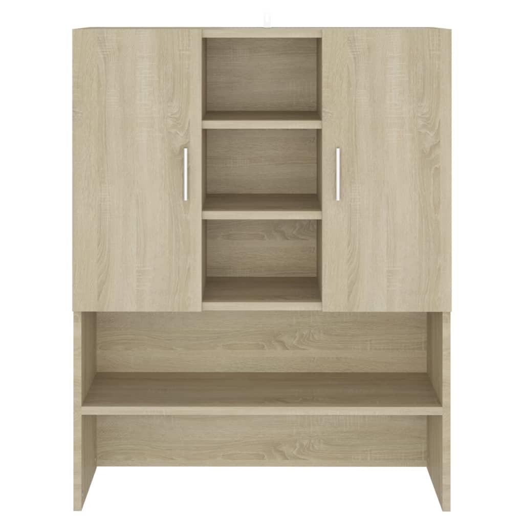 Vidaxl Washing Machine Counboard 70.5x25.5x90 cm Sonoma Oak -Colored
