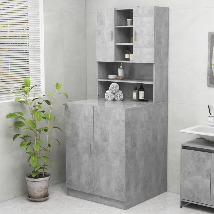 Vidaxl Washing Machine Counboard 70.5x25.5x90 cm Prix de béton