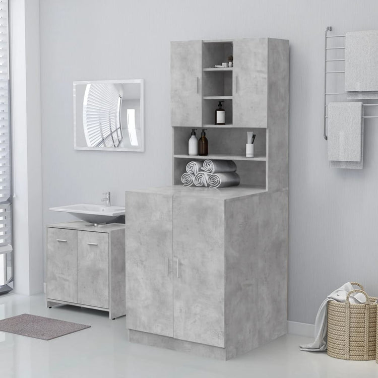 Vidaxl Washing Machine Cabinet 71x71.5x91,5 cm Prix de béton