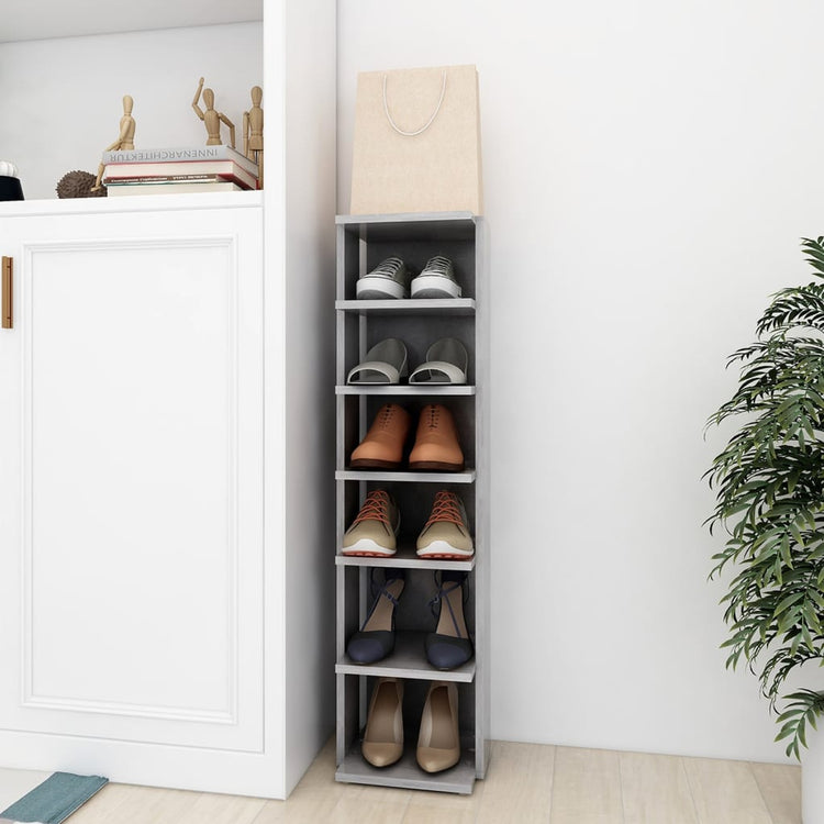 Armoire à chaussures Vidaxl 27.5x27x102 cm