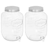 DISTRIBUTIONS DE DUISSEMENT VIDAXL 2 ST 8050 ML DE VERRE
