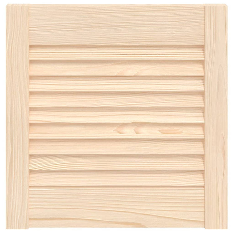 Porte d'armoire Vidaxl avec lattes 39.5x39.4 cm Pine solide