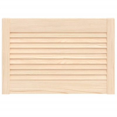 Porte d'armoire Vidaxl avec des lattes 39.5x59.4 cm Pine solide