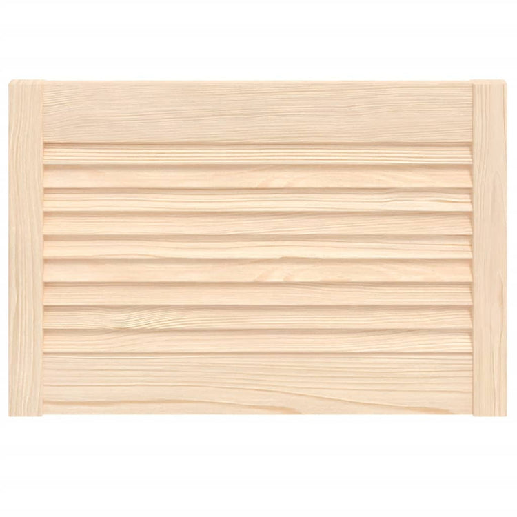 Porte d'armoire Vidaxl avec des lattes 39.5x59.4 cm Pine solide