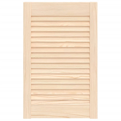 Porte d'armoire Vidaxl avec lattes 61,5x39.4 cm Pine solide