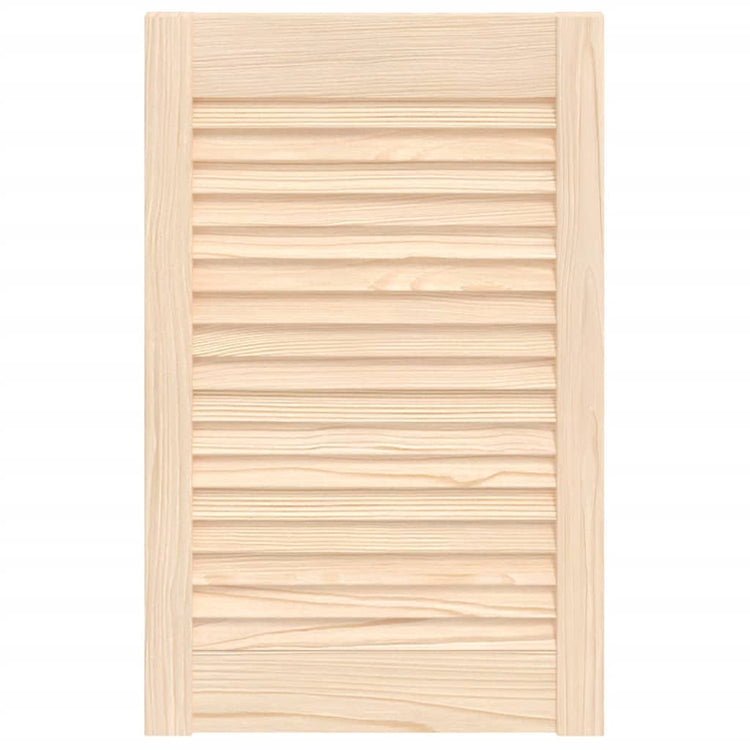 Porte d'armoire Vidaxl avec lattes 61,5x39.4 cm Pine solide