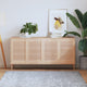 Portes d'armoire Vidaxl avec des lattes 4 PCS 61,5x39.4 cm Pine solide