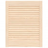 Porte d'armoire Vidaxl avec lattes 61,5x49.4 cm Pine solide