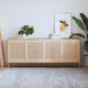 Portes de placard Vidaxl avec des lattes 4 pcs 61,5x49.4 cm Pine solide