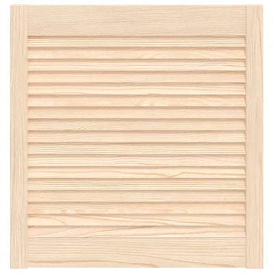 Porte d'armoire Vidaxl avec des lattes 61,5x59.4 cm Pine solide