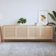 Portes de placard Vidaxl avec des lattes 4 pcs 61,5x59.4 cm Pine solide