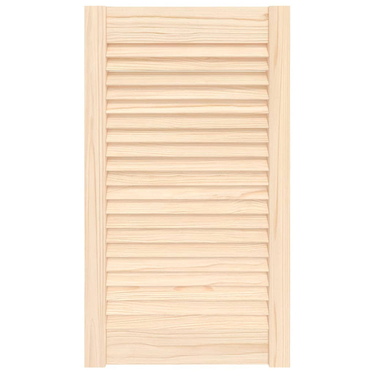 Porte d'armoire Vidaxl avec des lattes 69x39.4 cm Pine solide