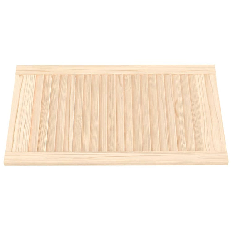 Portes de placard Vidaxl avec des lattes 4 pcs 69x39.4 cm Pine solide