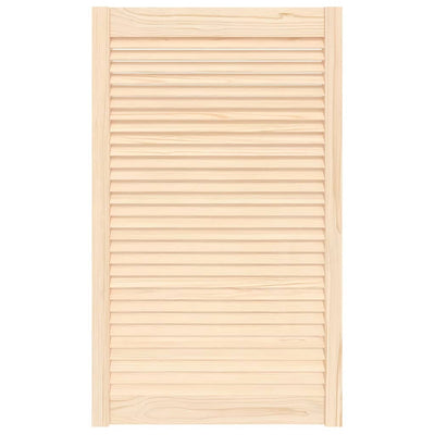 Porte d'armoire Vidaxl avec des lattes 99.3x59.4 cm Pine solide