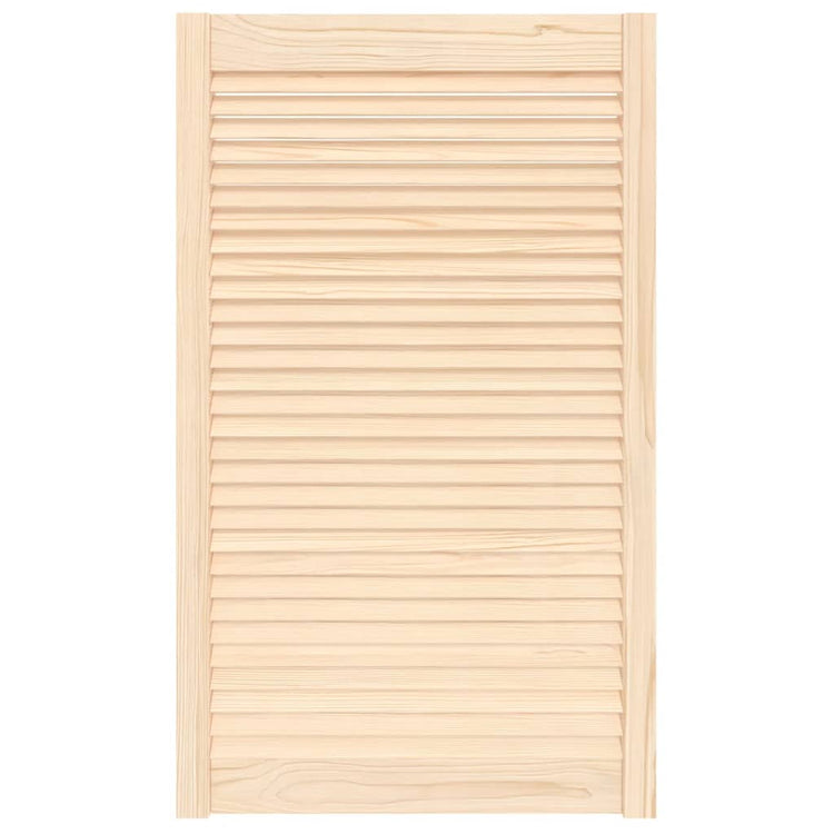 Porte d'armoire Vidaxl avec des lattes 99.3x59.4 cm Pine solide