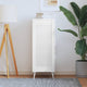 Porte d'armoire Vidaxl avec lattes 99.3x39.4 cm Pine solide blanc