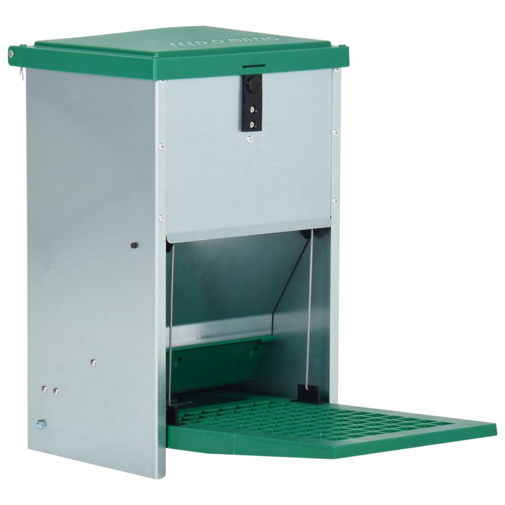 Vidaxl Alimentation de volaille bac automatique avec pédale 8 kg