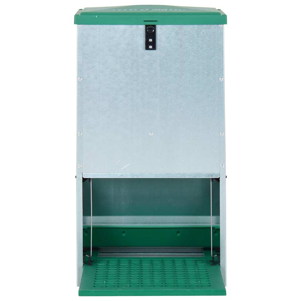 Vidaxl volaille d'alimentation bac automatique avec pédale 20 kg