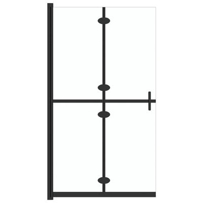 Vidaxl Walk-In Walk Walk Walkableable 70x190 cm ESG-glas transparent