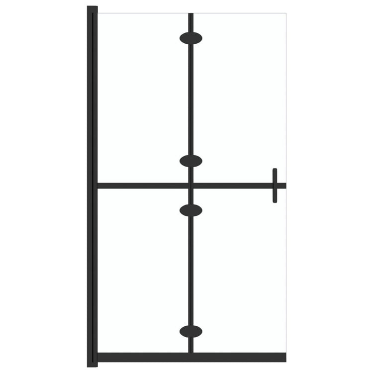 Vidaxl Walk-In Walking Mury Incoltableable 90x190 cm ESG-GLAS Transparent