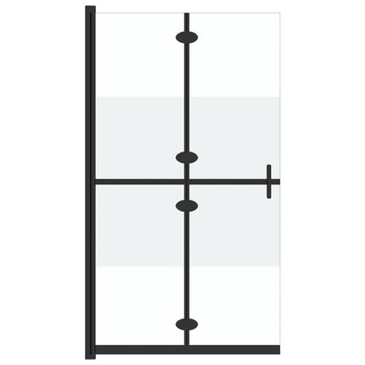 Vidaxl Walk-In Walk-In Walking Murnable 70x190 cm ESG-Glas Halfmat