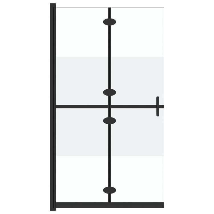Vidaxl Walk-In Walk-In Walking Murnable 70x190 cm ESG-Glas Halfmat