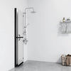 Vidaxl Walk-In Walk-In Walking Murnable 70x190 cm ESG-GLAS MAT