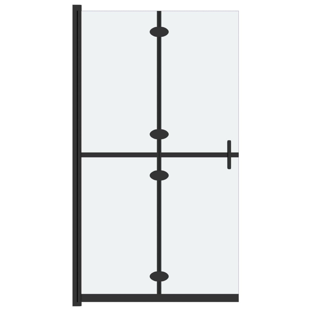 Vidaxl Walk-In Walk-In Walking Murnable 80x190 cm ESG-glas Mat